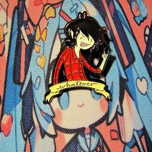 Women’s Accessories Cute Vampire Marshall Lee from Adventure Time Enamel Pin